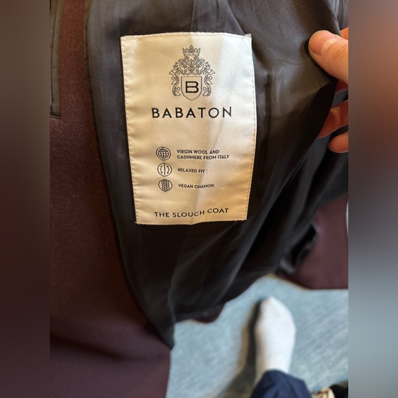 Aritzia 100% wool/cashmere sloane slouch coat - Picture 9 of 9